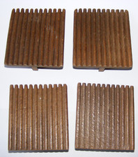 DDR Spielzeug  Cowboy Indianer Western Palisaden Holz Zaun 70 mm Figur Lineol