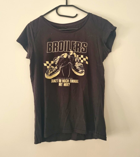 Broilers girlie shirt schwarz - broilers, girlie-shirt