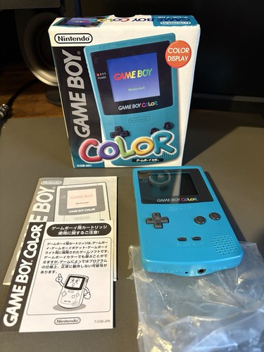 Nintendo gameboy color blau - color,