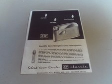 Alte Reklame Feuerzeuge Karl