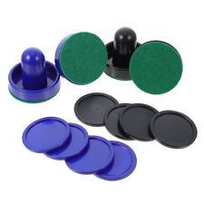 2 Set Airhockey Pucks Mini-Eishockey Teil Drückern Tischzubehör