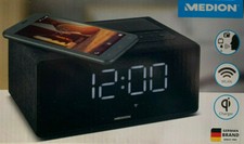 MEDION P66970 MD43970 WLAN Weckstation Küchenradio mit ALEXA und QI Ladestation