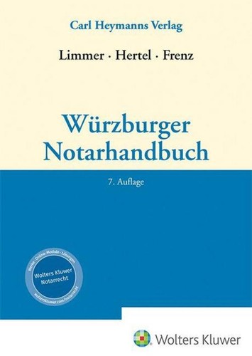 Würzburger notarhandbuch - würzburger,