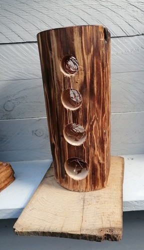 Lampe aus eiche und - aus,