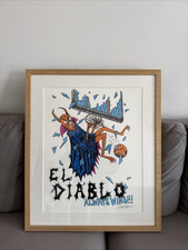 EL DIABLO DUNKS Original Neckface/Limited Edition of 150/  Signed by Neckface  