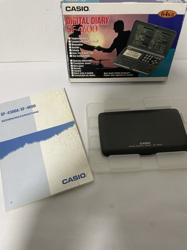 Casio digital diary 4600 - casio,