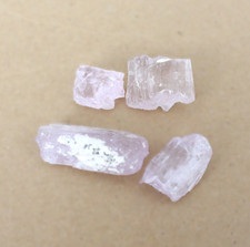 sehr schön  4 st kunzit Edelstein  Kristall  AA, 166 Karat 33 gr ,Natur (TNT-28)