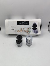 Anspitzer 8Stk. Grip 2001 Faber-Castell Dreifachspitzer, Farbe silber, 183800 