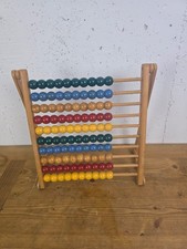 Vintage Rechenrahmen Holz