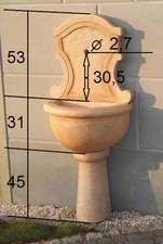 🔶Wandbrunnen Steinbrunnen