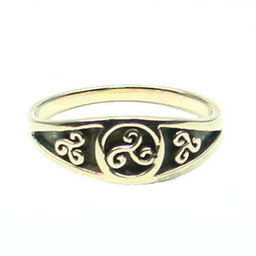 Keltischer triskele ring - keltischer,
