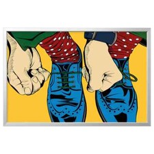 Ikea Bjorksta Pop Art Schuhe