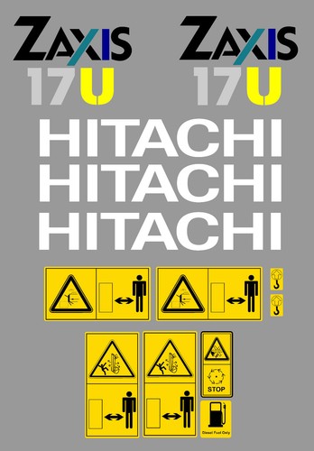 Hitachi zaxis 17u mini - hitachi, bagger