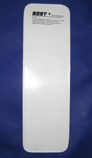 Traumapack für ballistische Schutzweste hinten , Fa.: BSST , weiß, 10 x 35 cm 