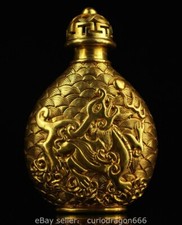 3.8" Chinesische Bronze 24K