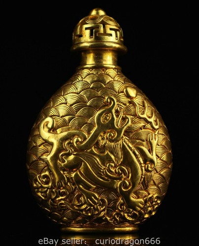 Chinesische bronze 24k - 3.8",
