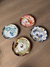 Fürstenberg Porzellan Teller Edition "Die vier Elemente" Design: Eva Großberg 