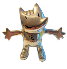 Cobi Olympia Maskottchen 1992 Barcelona 14 cm Aluminium Javier Mariscal limit.