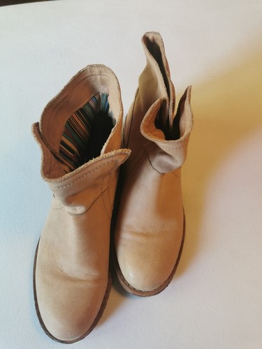 Felmini stiefeletten aus leder - stiefeletten,