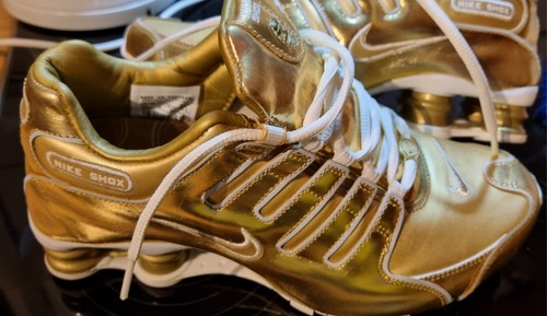 Nike shox gold - nike, 40,