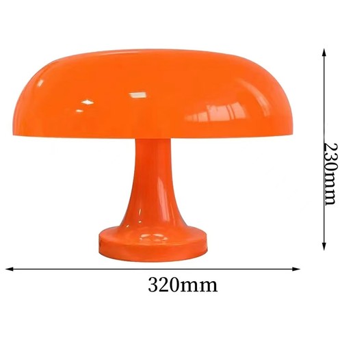 32cm retro pilz lampe - 32cm,