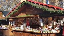 Weihnachtsmarktbude- Verkaufsbude