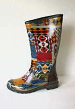 Gummistiefel GIUSEPPO Gr. 37 Mehrfarbig Rubberboots  GUMMI-STIEFEL Regenstiefel