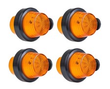 4x LED Begrenzungsleuchten 12V/24V Orange-Orange Positionsleuchten LKW KFZ PKW