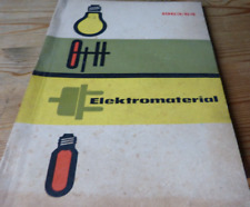 Elektromaterial-Elektrokatalog 1963/64 DDR Leipzig Branchenbuch