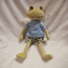 IKEA FROSCH FABLER GRODA WEICH STOFFTIER 28 CM KUSCHELTIER FROG SCHLENKER