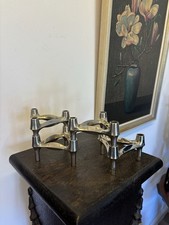 Vintage Kerzenhalter Stoff &