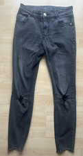 Damen Jeans *Happy Girls-FB Sister* Gr. 28 Stretch-Skinny- Grau