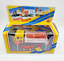 #SE1944# großer Wentoys Super Truck Autospielzeug Vintage (EXTREM SELTEN) gelb