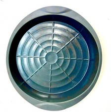 TCM Silikon Backform 27 cm Rund, Kuchenform, Antihaft, 5,5 cm hoch -40 -240 grad