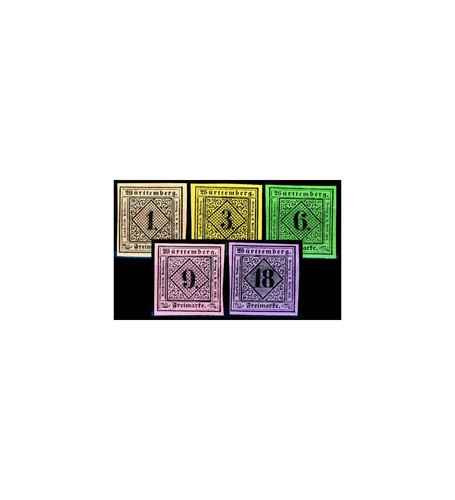 Württemberg 1 5 - württemberg, 1-5