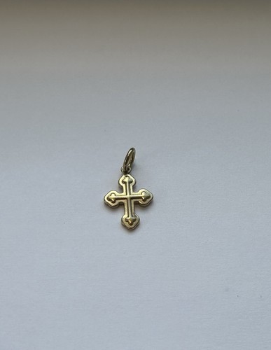 Fossil kreuz anhänger - •, •