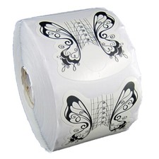 500 Stück FO-72 Nagelschablonen Selbstklebende Verlängerungsfolie Modelliersc...