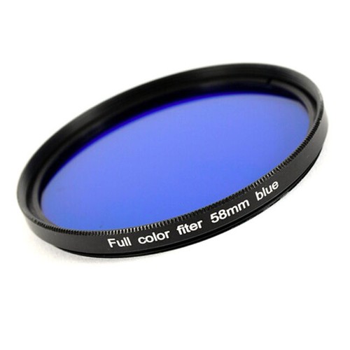 Farbfilter blau blue filter - blau, /