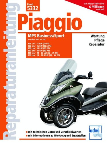 Reparaturanleitung piaggio mp3 - reparaturanleitung,