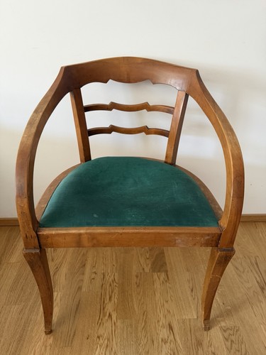 Biedermeierstil armlehnstuhl - biedermeierstil,