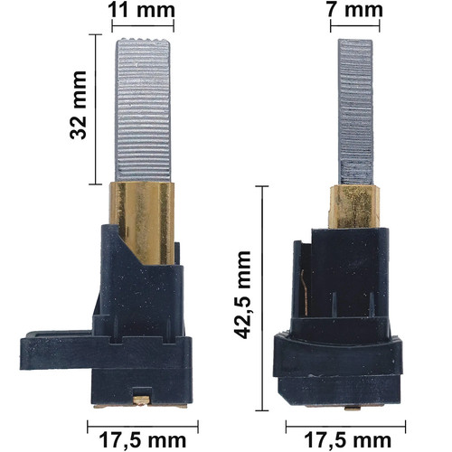 Kohlebürsten für dyson dc19 - kohlebürsten,