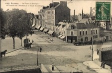 Ak Rennes Ille et Vilaine, Platz de Bretagne, Avenue de la Tour... - 4751388