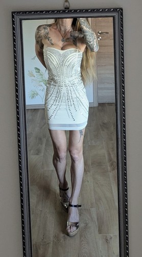 Paillettenkleid xs 34 - paillettenkleid,