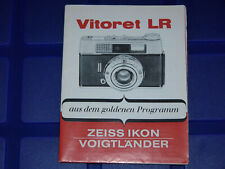 Voigtländer VITORET LR Gebrauchsanleitung Dr. 5 / 67 .