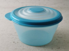 Bungee 500ml Schüssel transparent hellblau + Flexi-Deckel  von Tupperware