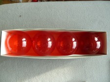 WEIHNACHTSKUGELN Rot für Innen und Aussen Christbaumschmuck zu selbst gestallten