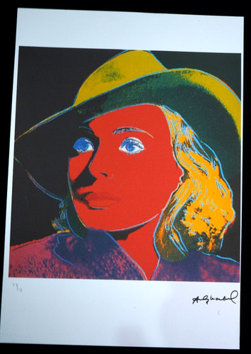 Andy warhol lithographie x - lithographie,
