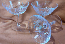 3 Nachtmann Nierstein ? Weingläser BleiKristall Glas  Sektschalen Champagner