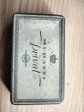 Alte Blechdose Zigarettendose