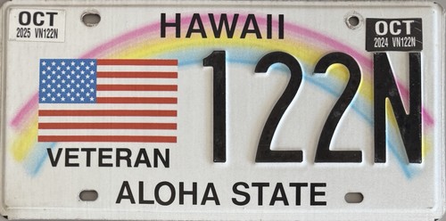 Usa nummernschild hawaii - nummernschild, ***hawaii***